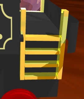 resa della scaletta posteriore