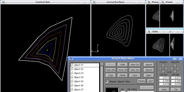 curve 3D dell'orecchio