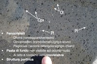 Struttura di una roccia effusiva
